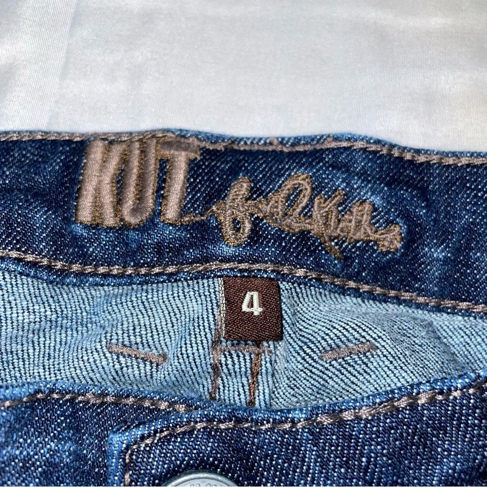 Kut from the Kloth Dark Blue Flare Jeans - Picture 2 of 8